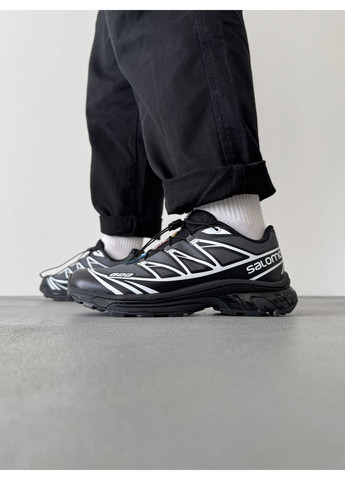 Сірі Осінні кросівки чоловічі salomon s / lab xt-6 black / grey саломон хт-6 No Brand