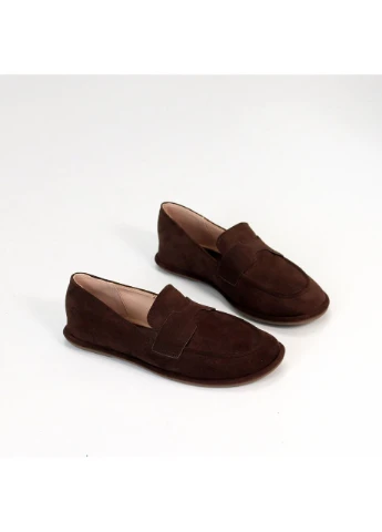 Коричневые мокасины sesil No Brand