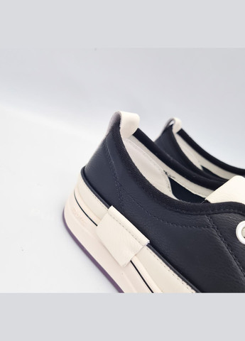 Чорні кеди (р) шкіра 0-1-1-am-13691-1-1 Baderus