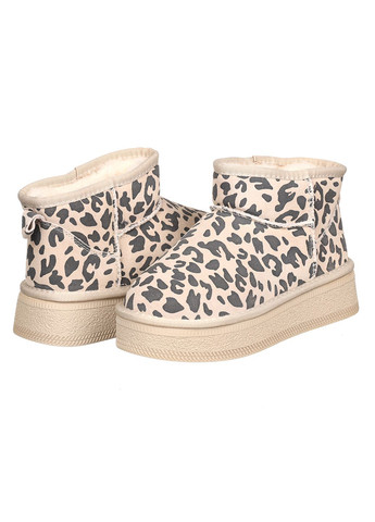 Уггі жіночі зимові теплі без застібок замшеві на високій підошві повсякденні для прогулянок сірі T26-3 Hengji (305573605)