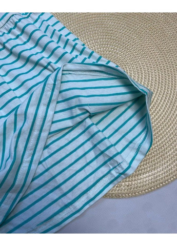 Зелена сукня плаття бавовна з довгим рукавом в смужку дитяча на дівчинку,зелена Lupilu (333334617)