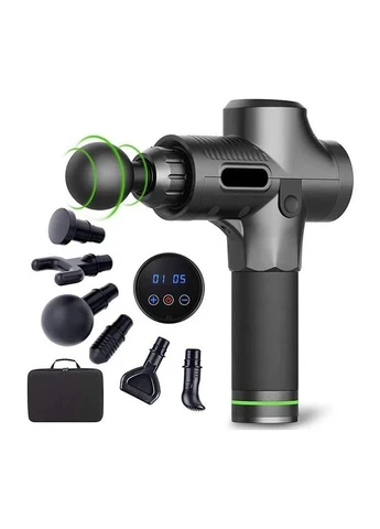 Портативний ручний масажер для тіла MASSAGE GUN MX-30 (масажний пістолет) No Brand (338379453)