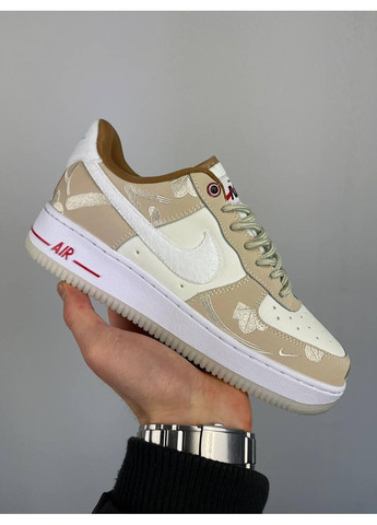 КРОССОВКИ ЖЕНСКИЕ NIKE AIR FORCE 1 07 LX FD4341-101 НАЙК АИР ФОРС 1 ПРЕМИУМ No Brand бежевые демисезоны (369388985)