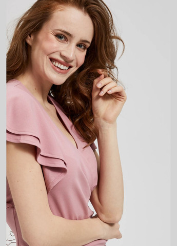 Розовое платье Moodo