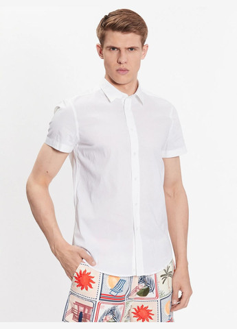 Белая рубашка United Colors of Benetton