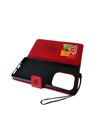 Чехол книжка с узором для Redmi Note13pro 5g Чехол книга женский на редми ноут13про 5ж Xiaomi (321961203)