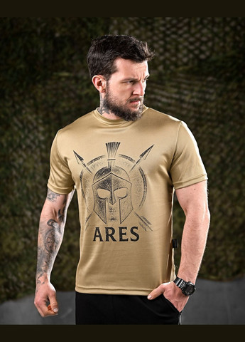 Тактична чоловіча футболка Ares койот Freedom (331606596)