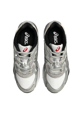 Серые демисезонные кроссовки мужские asics No Brand Gel-NYC White Grey