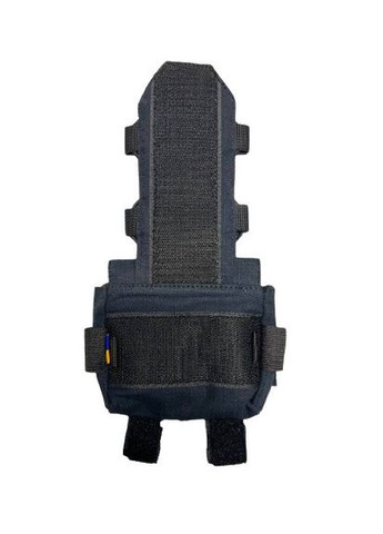 Итог карман (противовес) для аксессуаров на кавер для баллистического шлема Fast Mandrake черный SV Сварог (342375136)