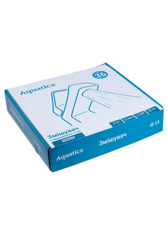 Змішувач KT Ø35 для раковини литий на гайці SS KT-1A170P AQUATICA (365596691)