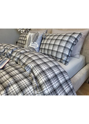 Постільна білизна Мустанг/сірий, фланель(байка) Сімейний розмір, наволочки 70/70 No Brand (363190854)