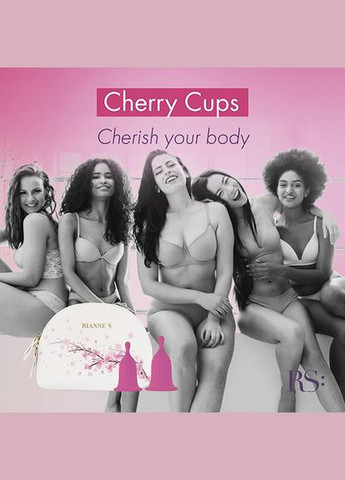 Менструальні чаші Femcare Cherry Cup CherryLove RIANNE S (282710465)