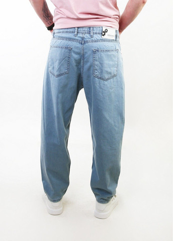 Голубые демисезонные джинсы Mtp