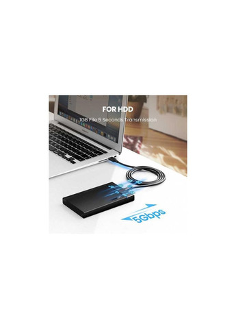 Дата кабель (m481353) Ugreen USB 3.0 AM to Type-C 1.0m US184 Black (367069829)