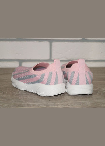 Розовые демисезонные кроссовки текстильные для девочки розовые М.Мичи