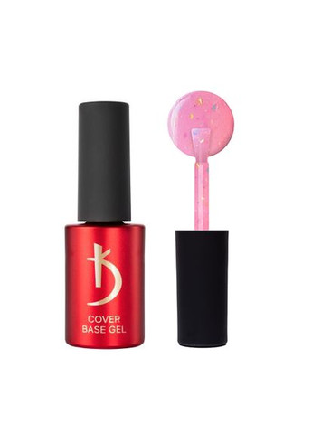 Камуфлююче базове покриття для нігтів Kodi Cover Base Flake №15 рожевий Kodi Professional 7 мл (316635513)