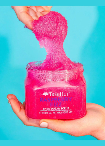 Скраб для тіла Tree Hut Raspberry Fizz Shea Sugar Scrub, 510 г (323592568)