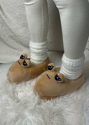 Жіночі плюшеві капці Поу з антиковзною підошвою My Kigu (366874061)