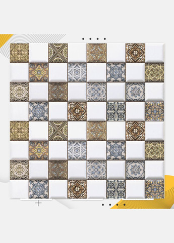 Пластиковий кутовий 2d фотофон, 60x60см - №62054 PolyPlast (354377455)