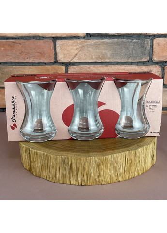 Армуд - Набір для чаю з 6 склянок,155 мл Ince Belli Pasabahce (302312082)