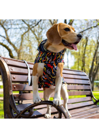 Дощовик для собак Textile з капюшоном Гравітація Barksi (370549546)