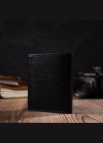 Кошелек мужской Кожаный 21992 Черный Bond (306881503)
