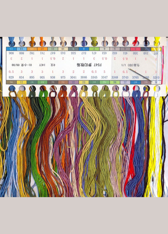 Набор для вышивания по нанесённой на канву схеме "Fantasy pasture". AIDA 14CT printed 22*29 см Joy Sunday (313613595)