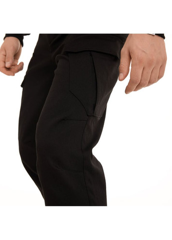 Черные повседневный зимние карго брюки Pobedov