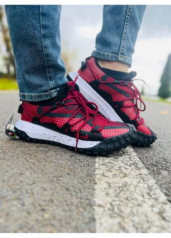 Чорні Осінні кросівки чоловічі nike acg mounth low red найк асж маунс No Brand