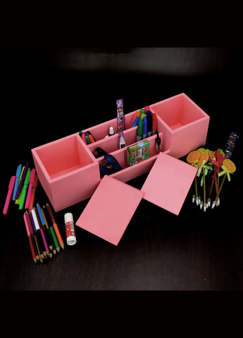 Органайзер настільний з дерева Колумбус барбі (КНЦ-002850) No Brand (328226598)