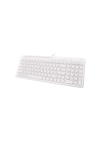 Клавіатура (ek12419) Maxxter KB-01W-UA USB White (392051919)
