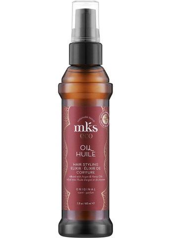 Олія для укладання волосся Oil Hair Styling Elixir Original Scent 60ml (1235856-31023055) MKS Eco (369109259)
