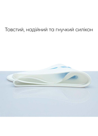 Взрослая Шапочка для плавания Selva Swim Уни Белый Синий OSFM Renvo (323203098)