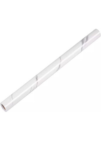 Вінілова самоклеюча плівка під білий мармур для кухні та меблів 3 м × 60 см водостійка 5 шт (2104618893) No Brand (371631736)