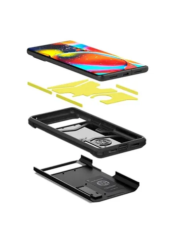 Чохол до мобільного телефона (8809811862546) Spigen Tough Armor Google Pixel 7 Black (406622998)