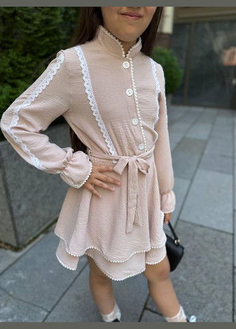 Бежева сукня в стилі етно бежева IRmAS (350349711)