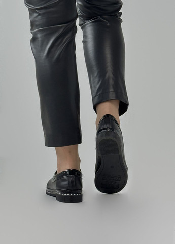 Sherlock Soon Туфлі жіночі шкіряні чорний з натуральна шкіра, туреччина — демісезон (363267693)