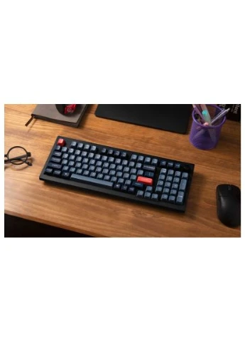 Клавиатура V5 Max Gateron Jupiter Red Knob Hot-Swap QMK Wireless/Bluetooth/USB-А UA Black (V5M-D1-UA) Keychron V5 Max Gateron Jupiter Red Knob Hot-Swap QMK Wirel (379186561)