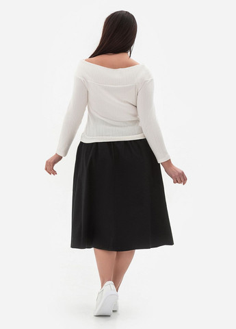 Черная однотонная юбка osti Garne