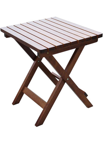 Столик розкладний з дерева Гаскон мокко (СУН-000910) No Brand (328960540)