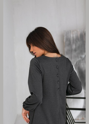 Серое вечернее платье FashionYouWant в клетку