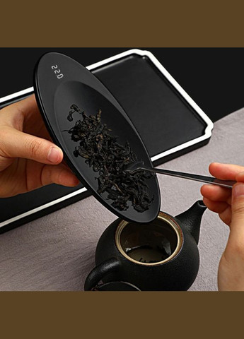 Ваги для чаю Tea Scale Precision Електронні Чорні (R-CZ100B-VS) No Brand (303348402)