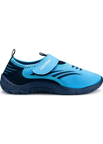 Аквашузы TPR резина бирюзовый черный унисекс Aqua Speed Aqua Speed AQUA SHOE MODEL 27E 9360 (398543323)