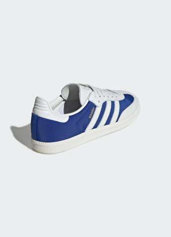 Белые летние кроссовки samba og adidas