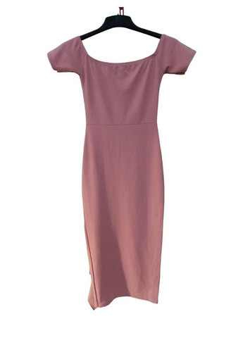 Рожева кежуал сукня з мікро-дефектом Missguided однотонна