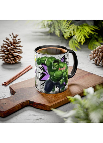 Чашка с принтом "Hulk Smash" 330мл No Brand (368671770)