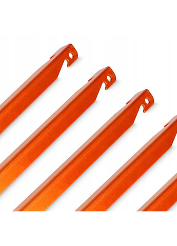 Набор колышков для палатки алюминиевые 18 см, V-образные 10 шт (P-5905973406895) Mountain Goat (351904591)