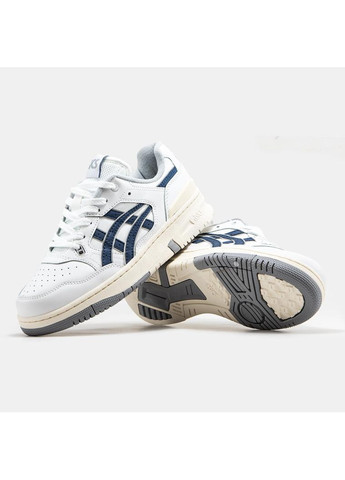 КРОССОВКИ ЖЕНСКИЕ ASICS EX89 WHITE BLUE АСИКС ЕХ89 No Brand белые демисезоны (367173550)