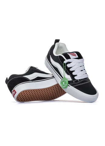 Чорно-білі Осінні кросівки чоловічі No Brand