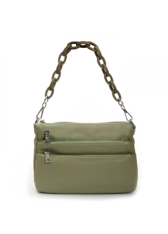 Жіноча шкіряна сумка 3011 matcha green Alex Rai (322690755)